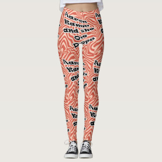 AK1D überall in Print-Leggings Leggings