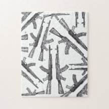AK47-Feuerwaffenpuzzlespiel