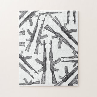 AK47-Feuerwaffenpuzzlespiel