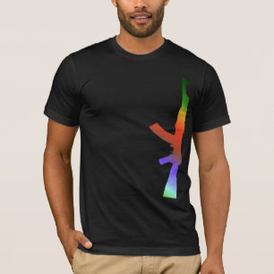 AK47-Regenbogen T-Shirt