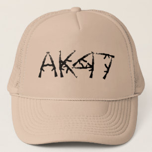 AK 47 AK-47 Rifle Marksman Gun Rifle Truckerkappe