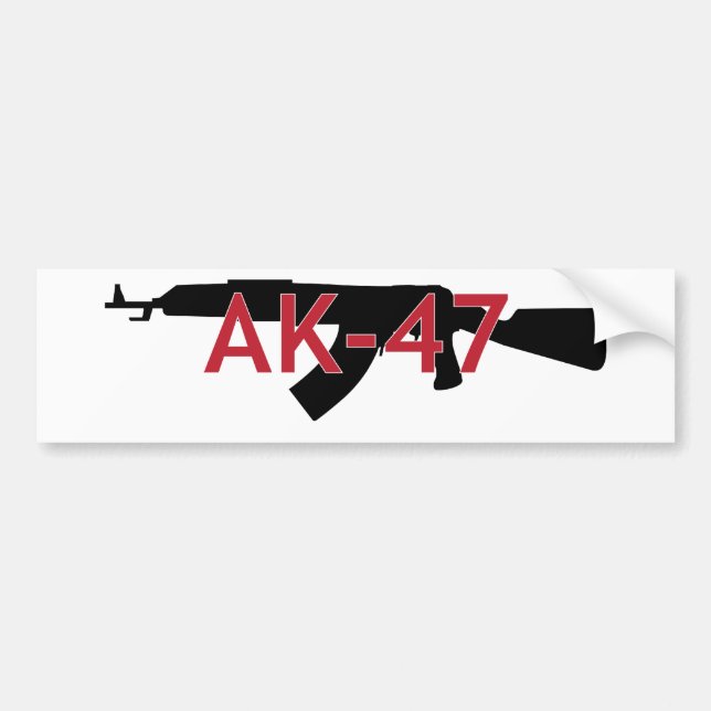 AK-47 AUTOAUFKLEBER (Vorne)