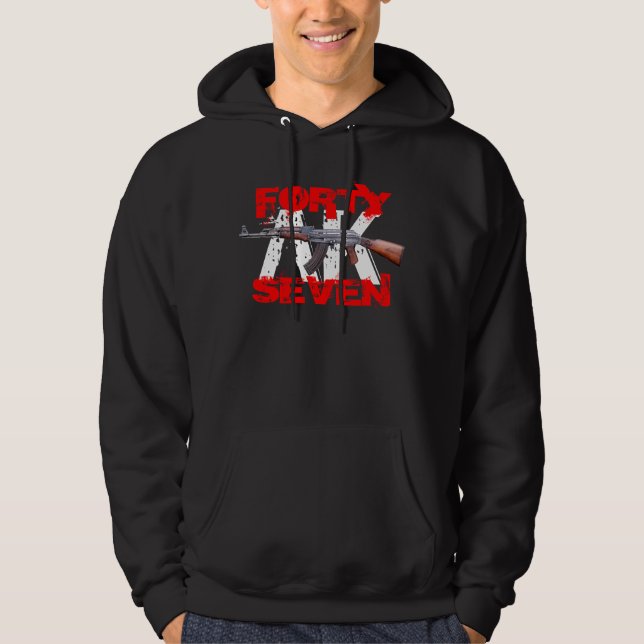 AK 47 Seven Hooded Sweatshirt (Vorderseite)