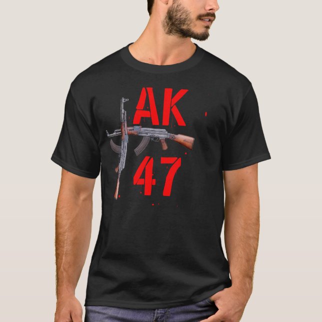 AK-47-Shirt T-Shirt (Vorderseite)