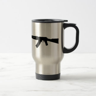 AK-47Silhouette Reisebecher