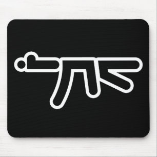AK BW Mousemat Mousepad