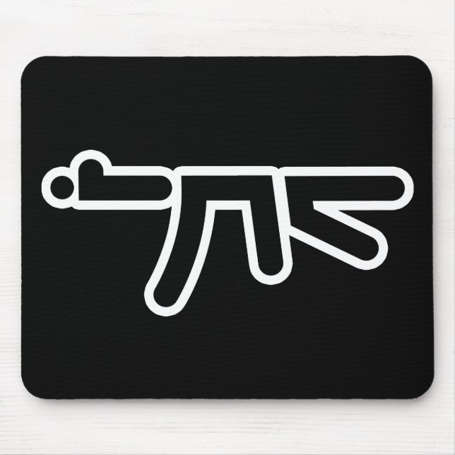 AK BW Mousemat Mousepad (Vorne)