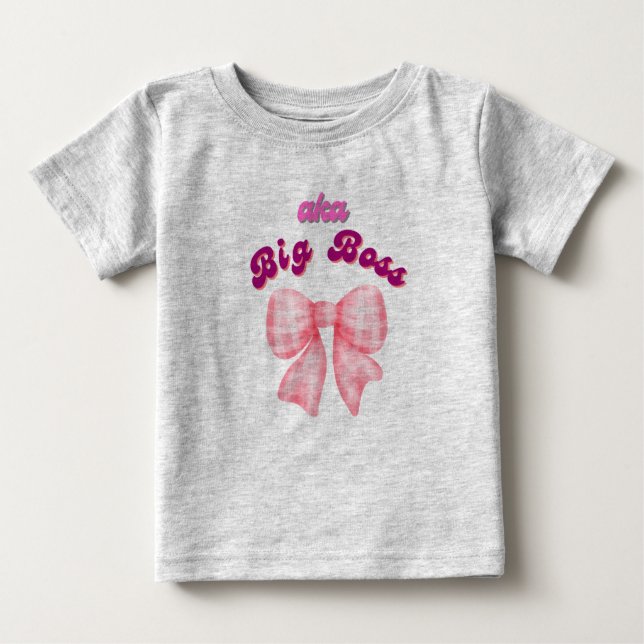 Aka Big Boss Baby T-shirt (Vorderseite)