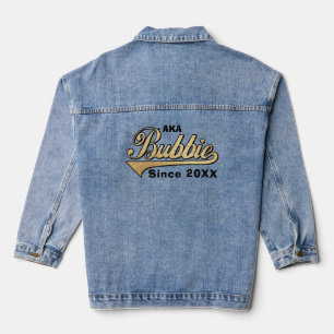 AKA Bubbie (bedeutet Oma in Jiddisch) seit.. Jeansjacke