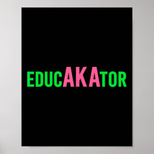 Aka Erzieher Lustige Erzieher Und Lehrer Crew Scho Poster