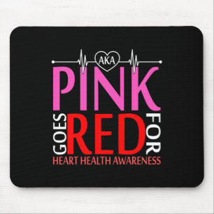 Aka Pink wird für das Gesundheitsbewusstsein lange Mousepad
