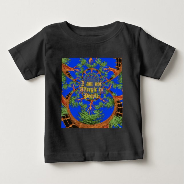 Akacia Alchemy: Ich bin nicht allergisch gegenüber Baby T-shirt (Vorderseite)