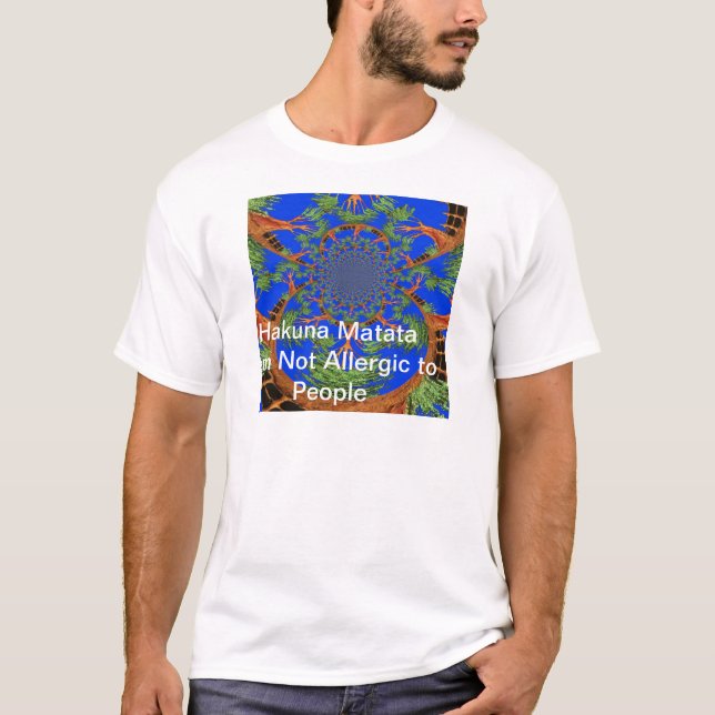 Akacia Alchemy: Ich bin nicht allergisch gegenüber T-Shirt (Vorderseite)