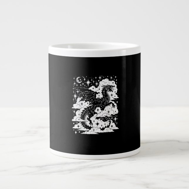 Akademie Fantasy Buchliebhaber Bookish Goblincore Jumbo-Tasse (Vorderseite)