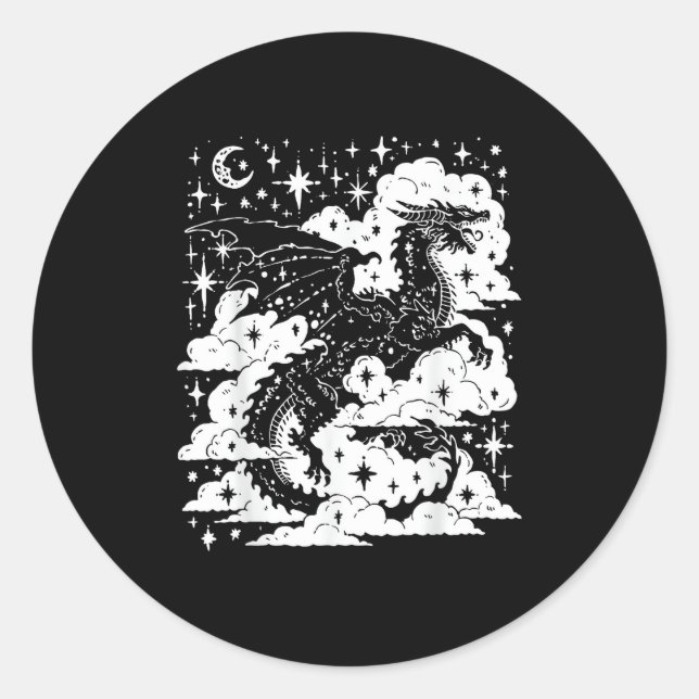 Akademie Fantasy Buchliebhaber Bookish Goblincore Runder Aufkleber (Vorderseite)