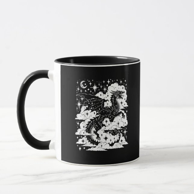 Akademie Fantasy Buchliebhaber Bookish Goblincore Tasse (Links)