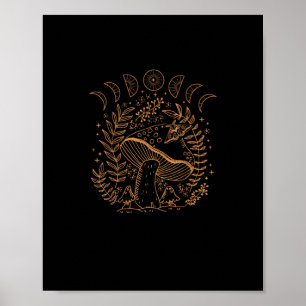 Akademie Goblincore Cottagecore Ästhetik Witchy M Poster