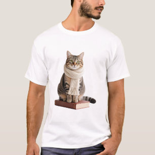 Akademische Katze T-Shirt