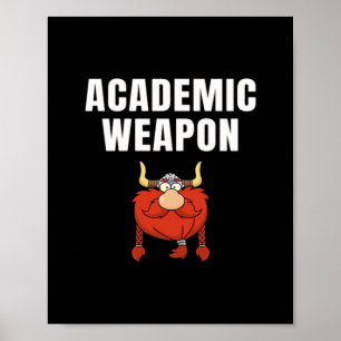 Akademische Waffe - Inspirationsreiche, oversifizi Poster