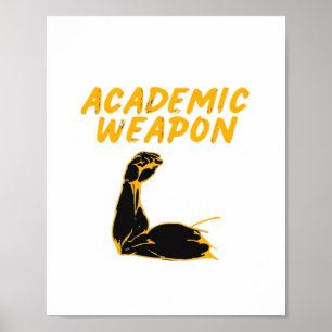 Akademische Waffe - Inspirationssklassische Poster
