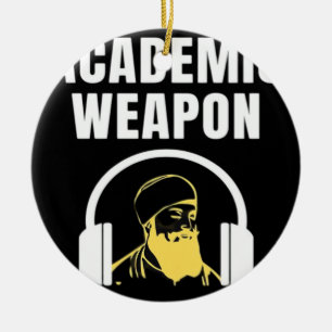 Akademische Waffe - Inspirierender Klassiker Lusti Keramik Ornament