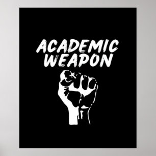 Akademische Waffen - Inspirationsübersichtlich - T Poster
