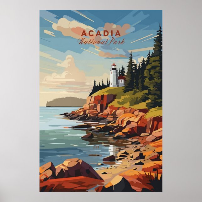 Akadien Poster (Vorne)