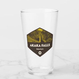 Akaka Falls Staat Park Hawaii Glas