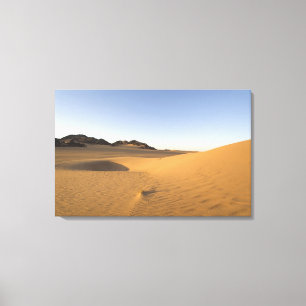 Akakus, Wüste der Sahara, Fezzan, Libyen. Leinwanddruck