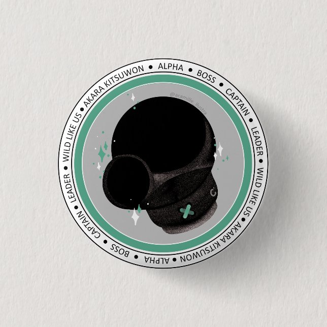 Akara-Abzeichen - AC Button (Vorderseite)
