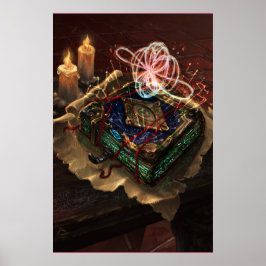 Akasha Codex - mystische esoterische Fantasy-Kunst Poster