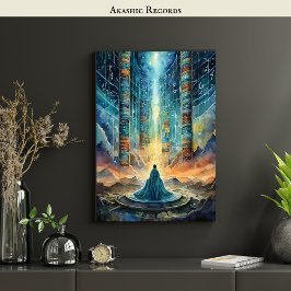 Akashic Platten Astral Travel OBE Lucid Dreaming Poster