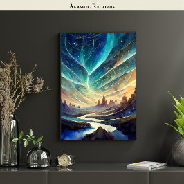 Akashic Platten Astral Travel OBE Lucid Dreaming Poster