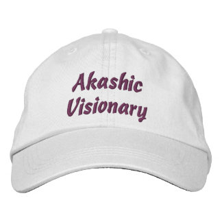 Akashic Visionary Hat Bestickte Kappe