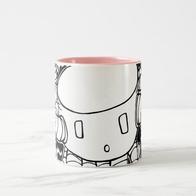 AKAYO1 ZWEIFARBIGE TASSE (Mittel)