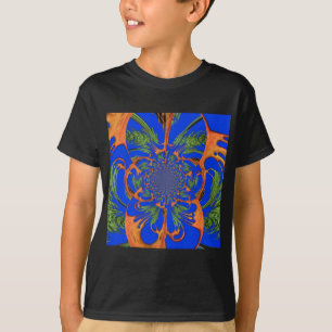 Akazienbaum Kaleidoskop-Kunstposter T-Shirt