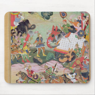 Akbar, welches die Trommeln und die Standards Mousepad