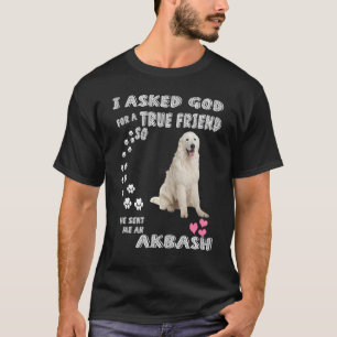Akbash Hund Mama Vater, Coban Kopegi Puppy, Niedli T-Shirt
