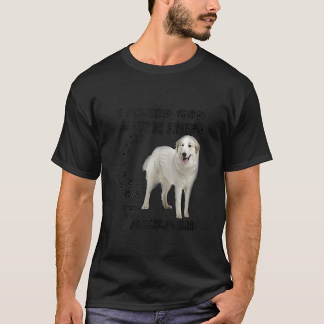 Akbash Quote Mom Askbash Dad Costume Cute Coban Ko T-Shirt (Vorderseite)