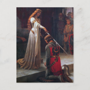 Akcolade - Edmund Blair Leighton Postkarte