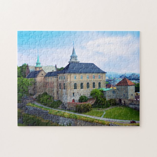 Akershus Castle in Olso, Norwegen (Horizontal)