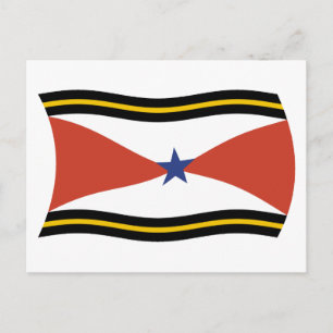 Akha People Flag Postkarte