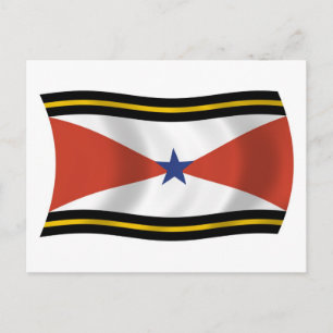 Akha People Flag Postkarte