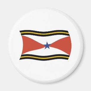 Akha Volk Flaggenmagnet Magnet