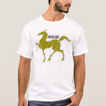 Akhal teke Pferd der Goldkunst Reiter