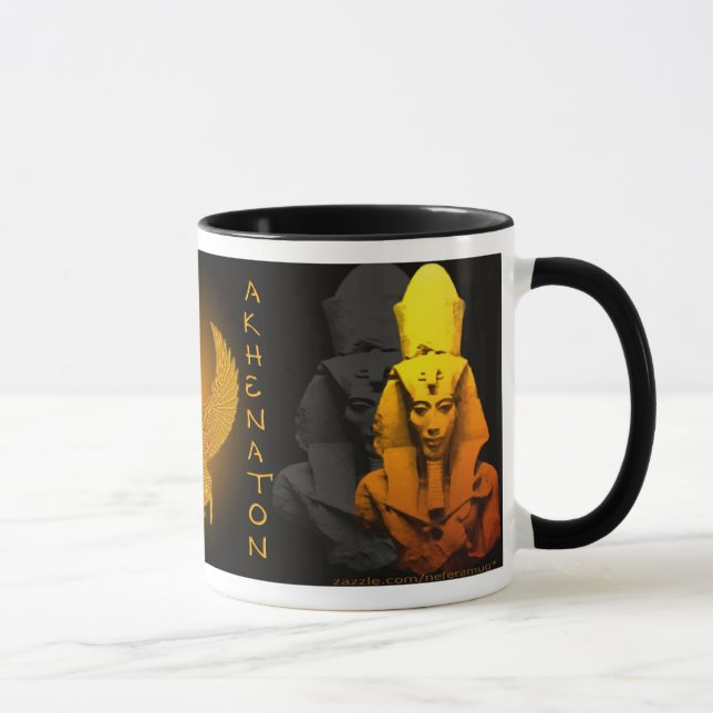 Akhenaton und Nefertiti Tasse (Rechts)