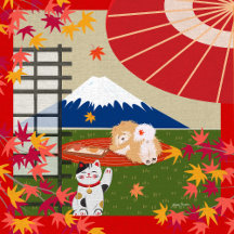 AKI Chow Furoshiki Packtuch bandana