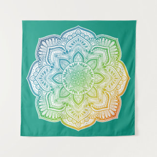 Aki Mandala Wandteppich