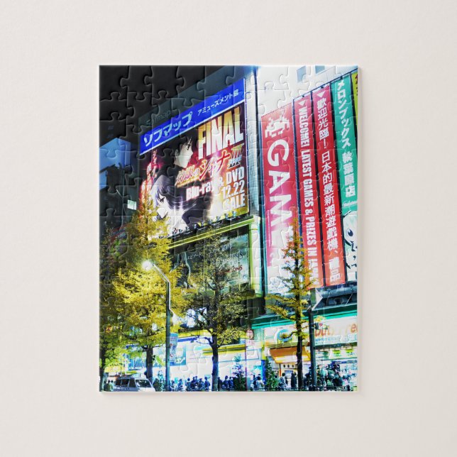 Akihabara (elektrische Stadt) in Tokyo, Japan (Vertikal)