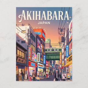 Akihabara Tokio Japan Postkarte